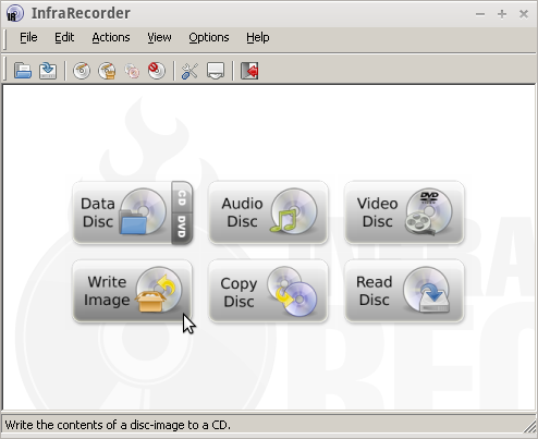 InfraRecorder para Windows